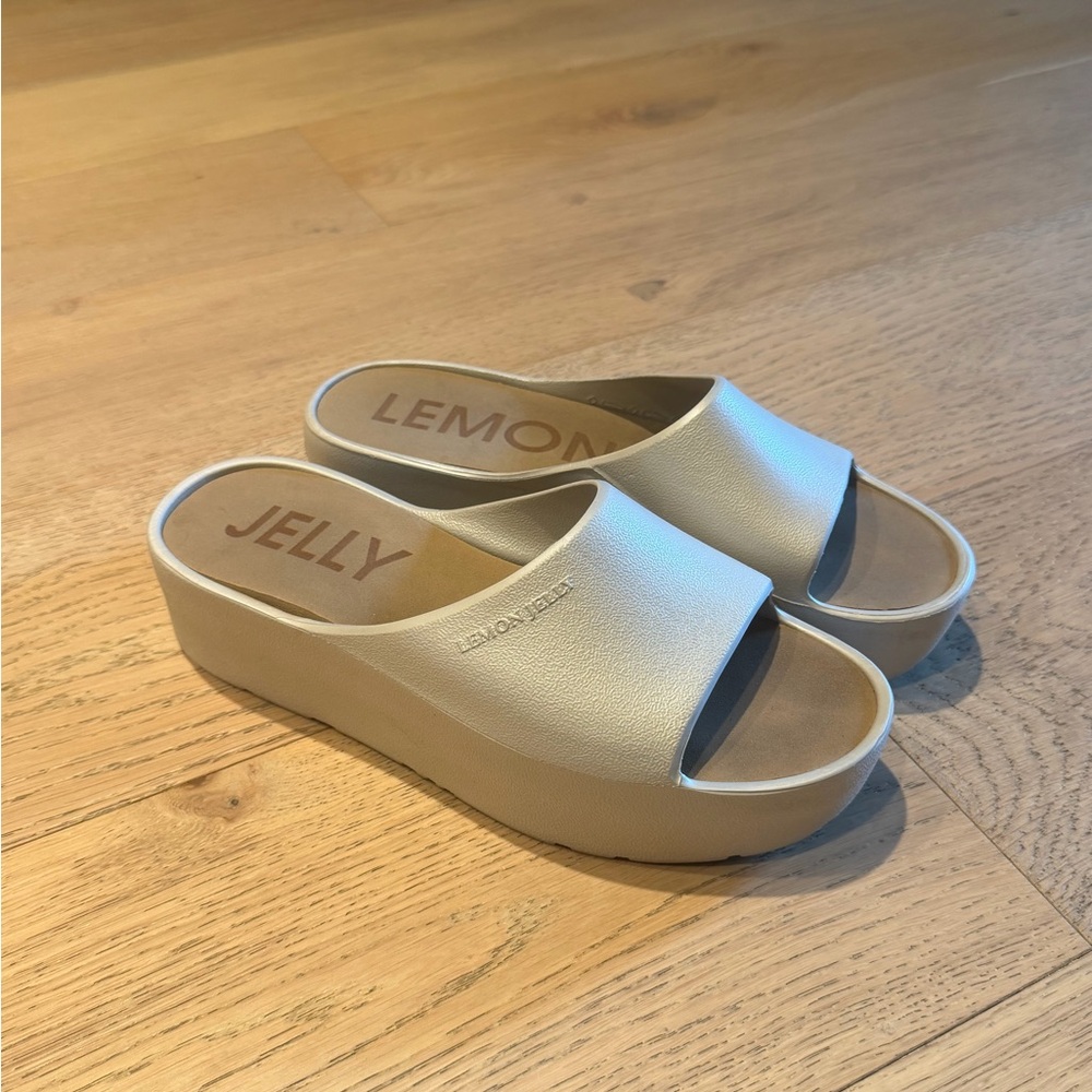 Lemon Jelly Champagne Slides